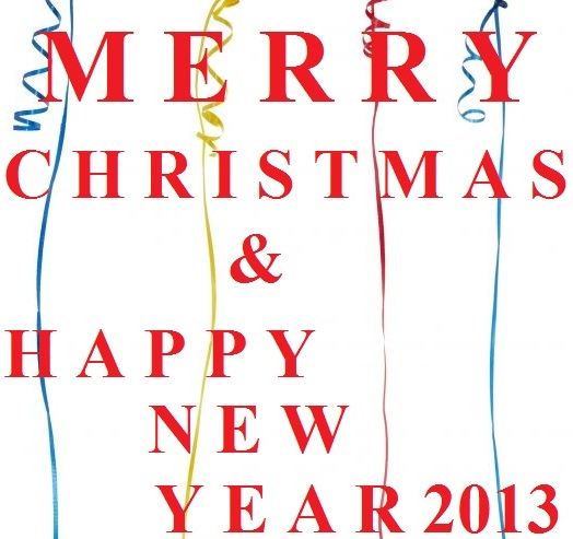 Merry Christmas and Happy New Year 2013